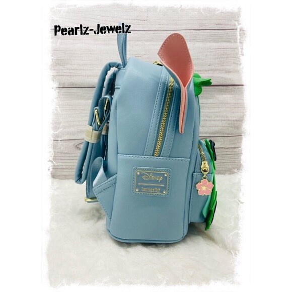Loungefly Disney Lilo & Stitch Luau Hula Dancing Figural Cosplay Mini Backpack main image 4